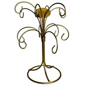 Goebel 12 Hook Gold Colored Vintage Ornament Display Hanger-A RARE Find